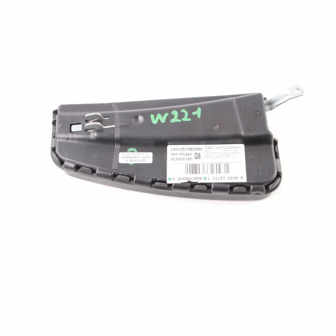 Module D'Air Du Siège Mercedes W221 W216 Avant Côté Droit SRS pour à propos du numéro de pièce A1648601805 Module D'Air Du Siège Mercedes W221 W216 Avant Côté Droit SRS - SKU A1648601805 - Numéro de pièce A1648601805