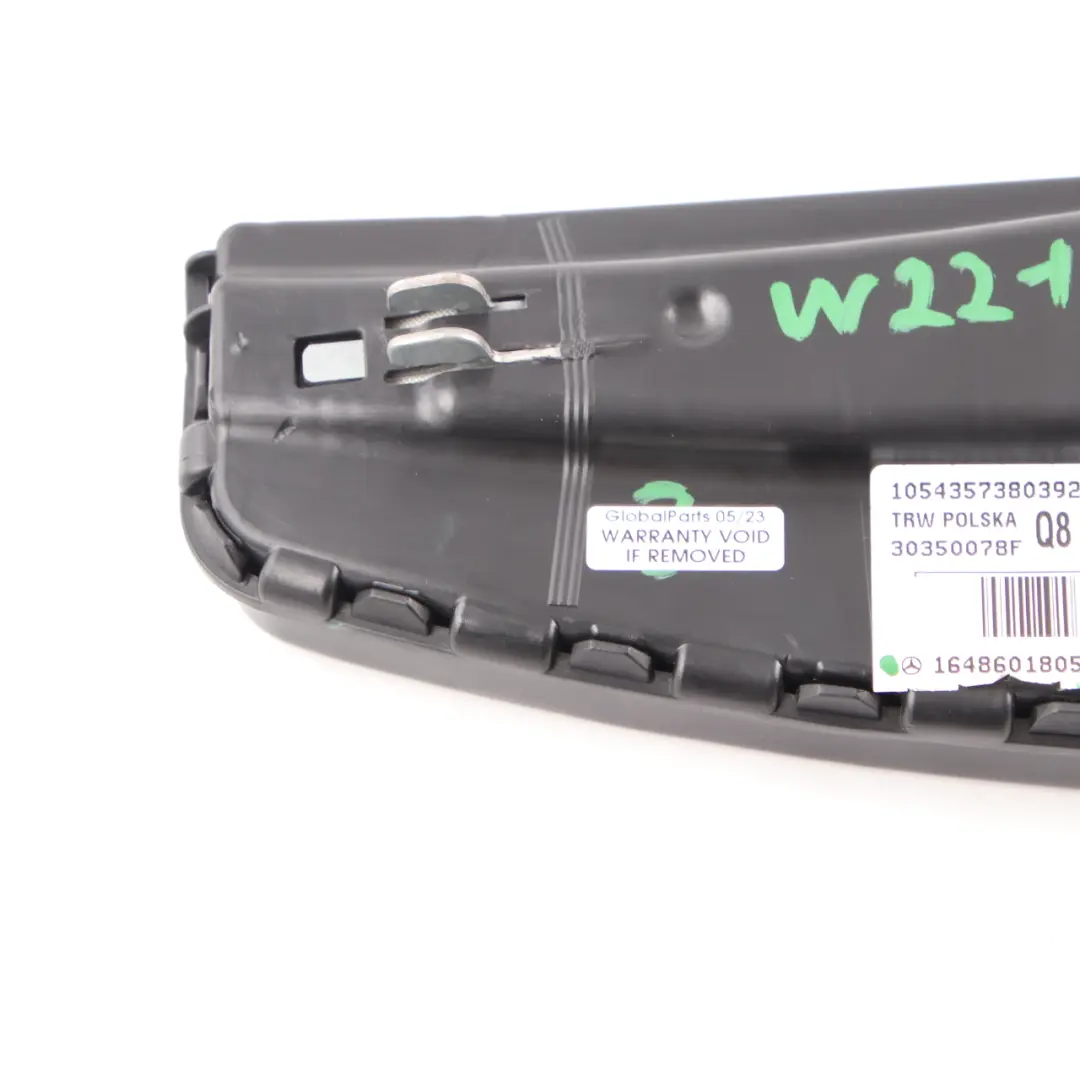 Seat Air Module Mercedes W221 W216 Front Right O/S Side SRS - SKU A1648601805 - Part number A1648601805