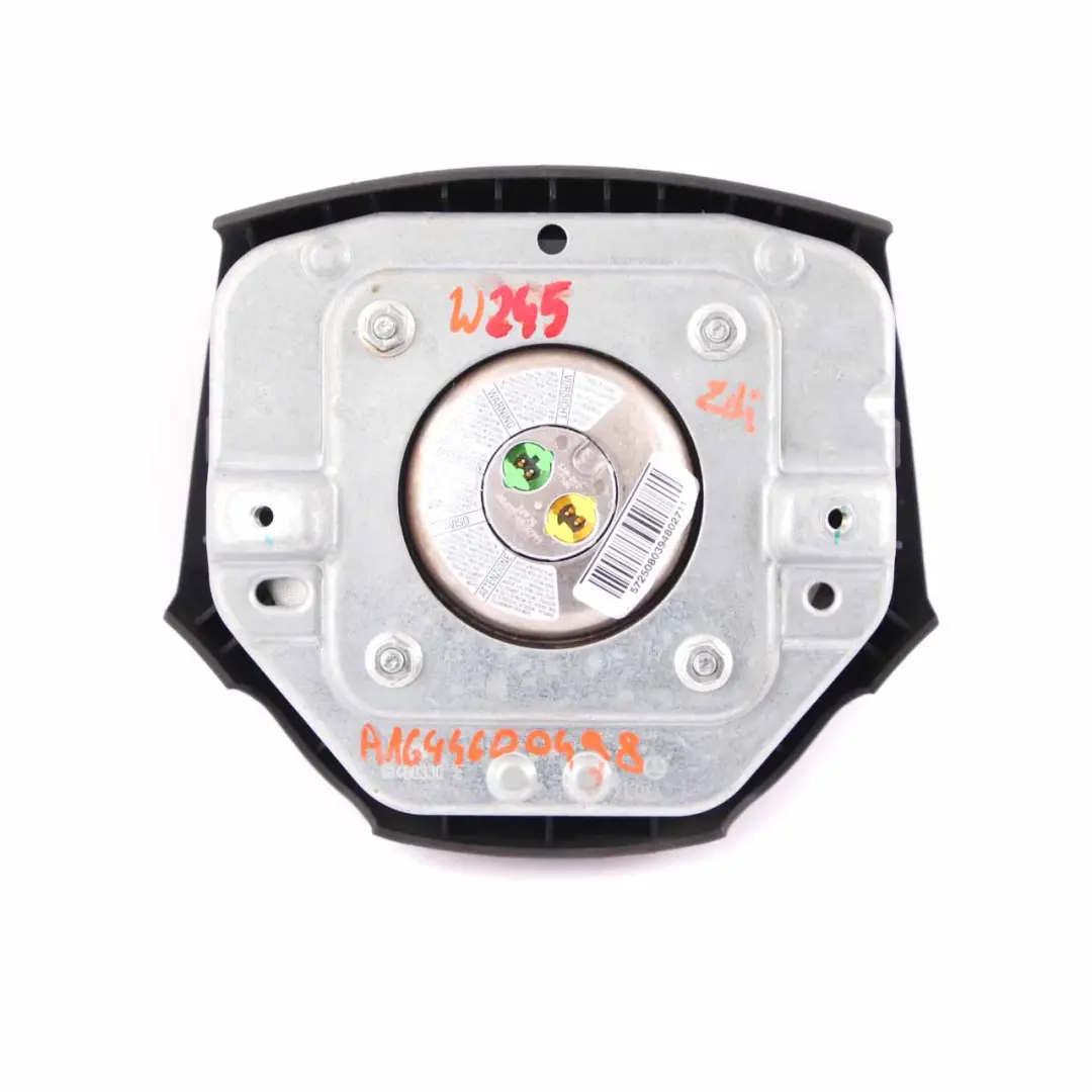 Mercedes W245 Steering Wheel Air Module Bag Driver's Side Black - SKU A1648601902-2 - Part number A1648601902