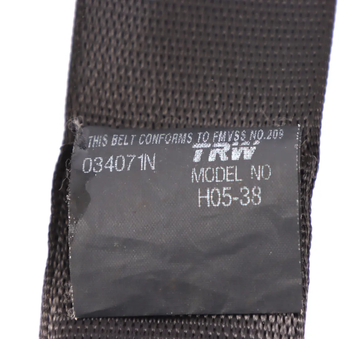 Mercedes W164 Ceinture de sécurité arrière gauche Noir - SKU A1648601985 - Numéro de pièce A1648601985