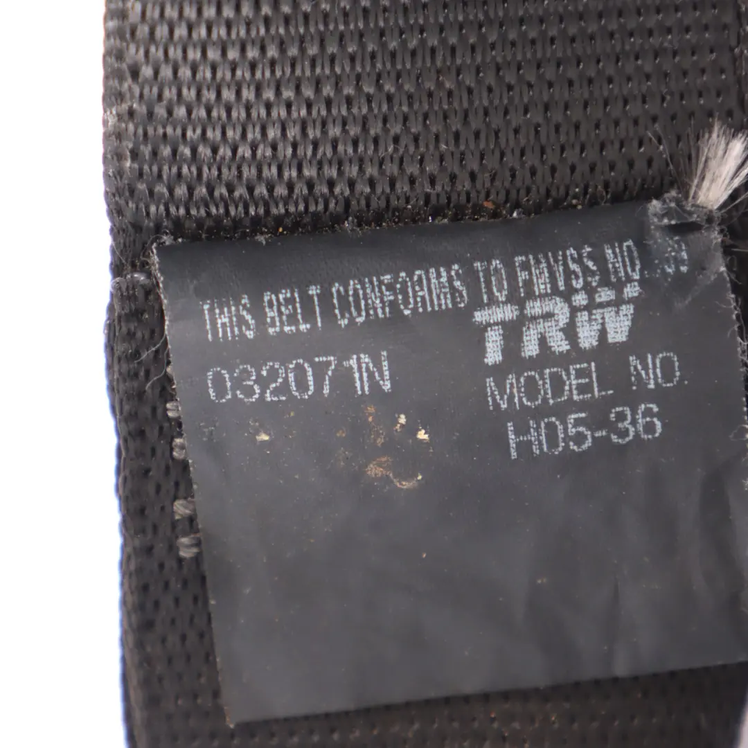  Sicherheitsgurt Mercedes ML X164 Rücksitz Rechts Schwarz - SKU A1648602085 - Teilenummer A1648602085