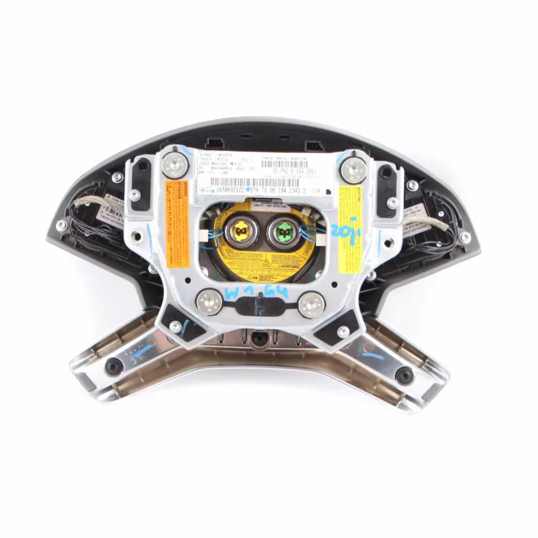 Steering Wheel Air Bag Driver's Side Module Airbag to Mercedes ML W164 with Part number A1648602102 Mercedes ML W164 Steering Wheel Air Bag Driver's Side Module Airbag - SKU A1648602102 - Part number A1648602102