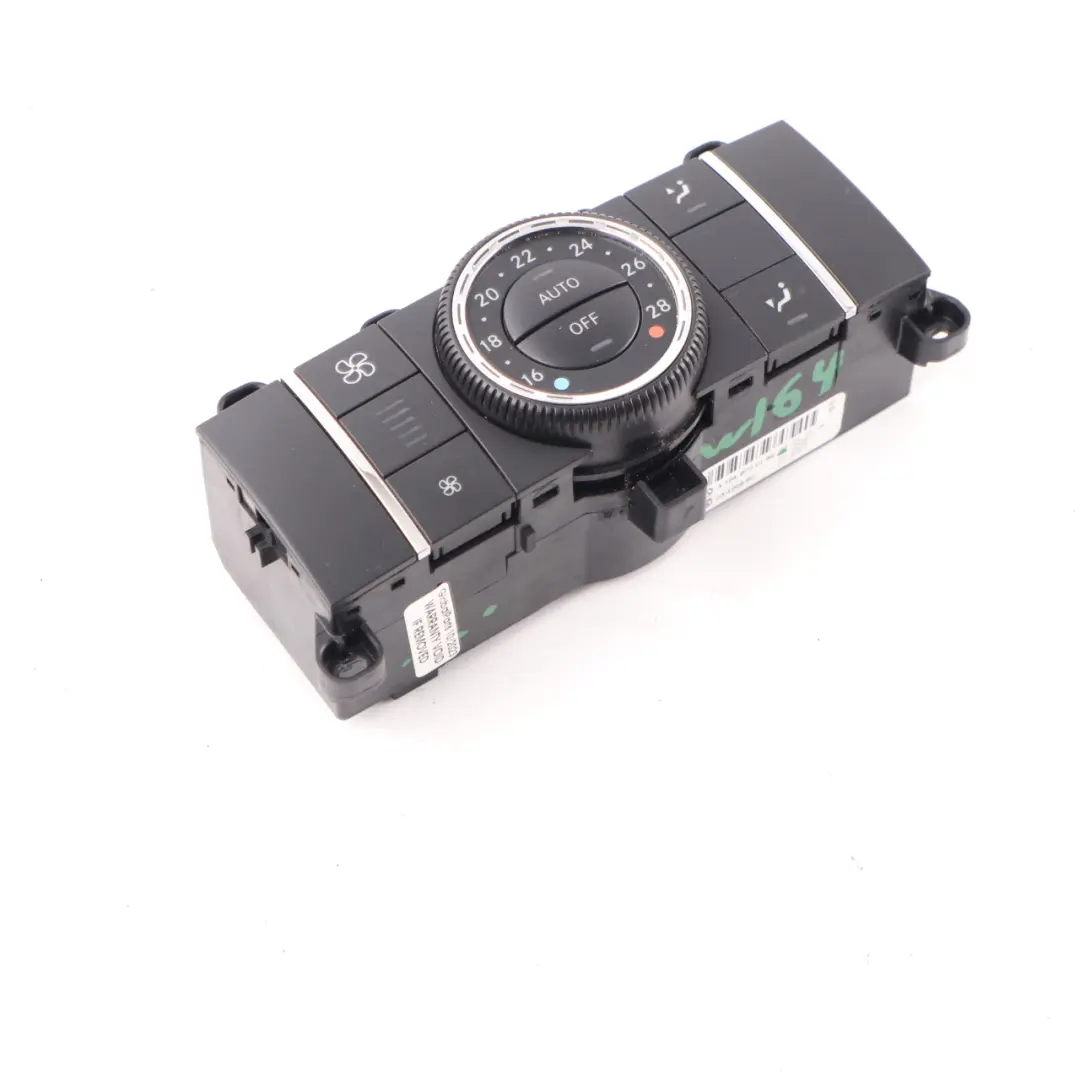 Mercedes W164 Automatic Air Conditioning Unit Control Panel Rear - SKU A1648700189 - Part number A1648700189