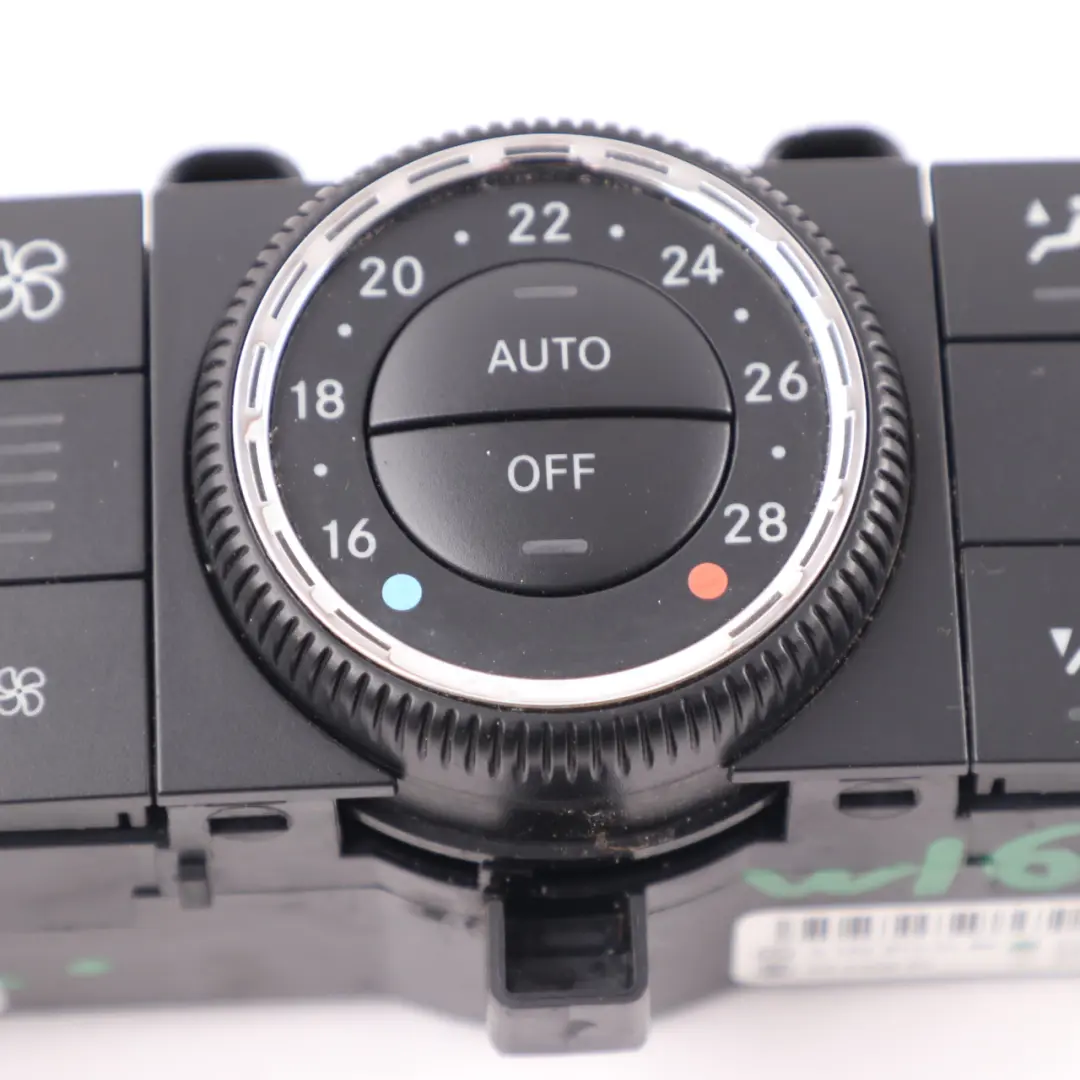 Panel Control Aire Acondicionado Automático Trasero para Mercedes W164 con número de pieza A1648700189 Mercedes W164 Panel Control Aire Acondicionado Automático Trasero - SKU A1648700189 - Número de pieza A1648700189