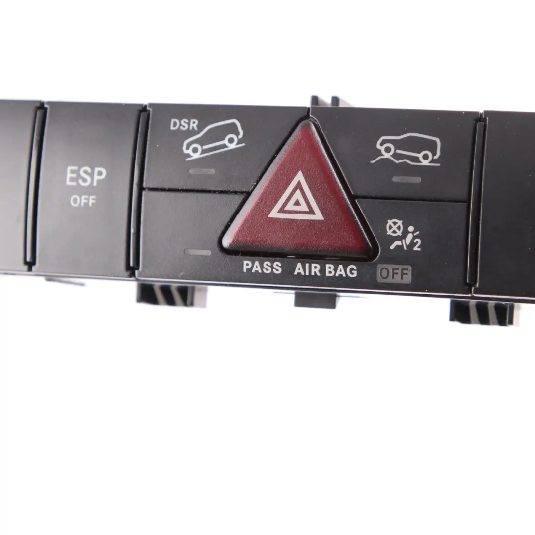 Centre Console ESP Hazard Switch Panel to Mercedes ML W164 with Part number A1648703410 Mercedes ML W164 Centre Console ESP Hazard Switch Panel - SKU A1648703410 - Part number A1648703410