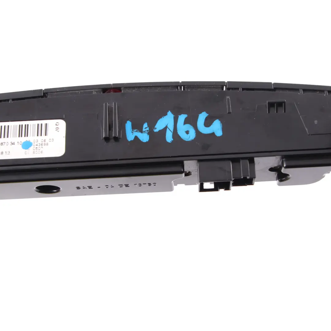 Mercedes ML W164 Centre Console ESP Hazard Switch Panel - SKU A1648703410 - Part number A1648703410