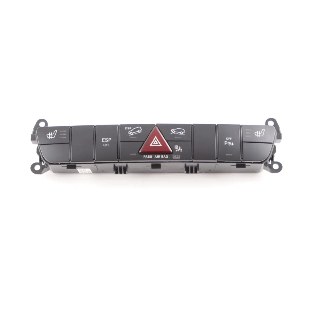 Switch Panel Heated Seat Hazard ESP PDC Control Mercedes ML W164 - SKU A1648709910 - Part number A1648709910