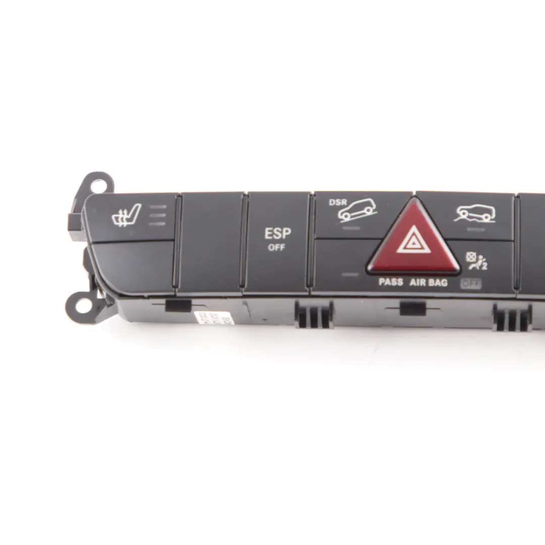 Panel interruptores calefactable ESP PDC Control para Mercedes ML W164 con número de pieza A1648709910 Mercedes ML W164 Panel interruptores calefactable ESP PDC Control - SKU A1648709910 - Número de pieza A1648709910