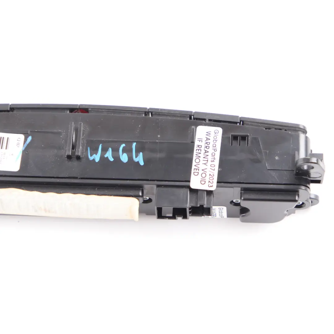 Pannello Interruttori Riscaldato ESP PDC Control per Mercedes ML W164 con numero di parte A1648709910 Mercedes ML W164 Pannello Interruttori Riscaldato ESP PDC Control - SKU A1648709910 - Numero di parte A1648709910