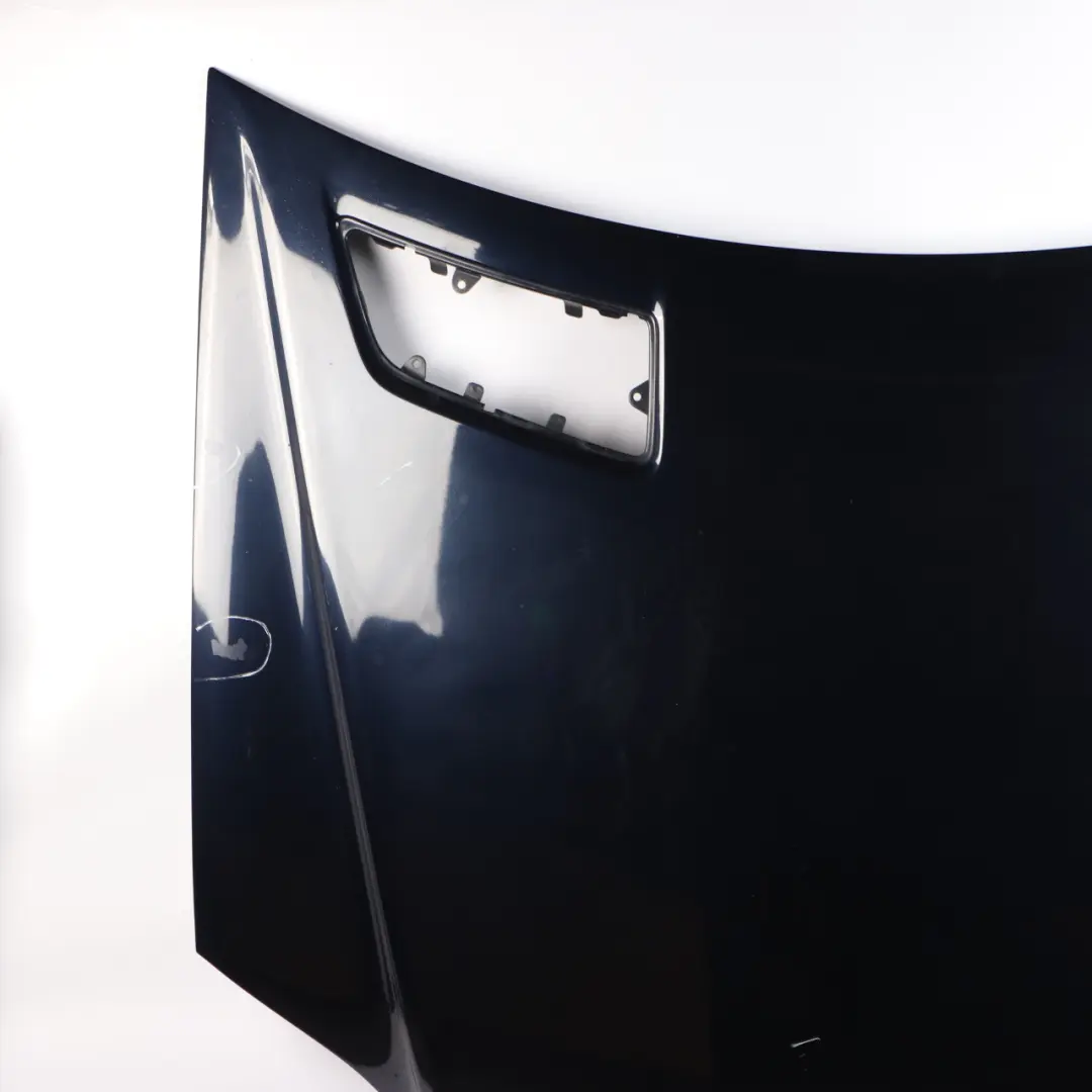 Hood Bonnet Trim Panel Tanzanite Blue Metallic - 359 to Mercedes ML W164 with Part number A1648800057 Mercedes ML W164 Hood Bonnet Trim Panel Tanzanite Blue Metallic - 359 - SKU A1648800057-TB - Part number A1648800057