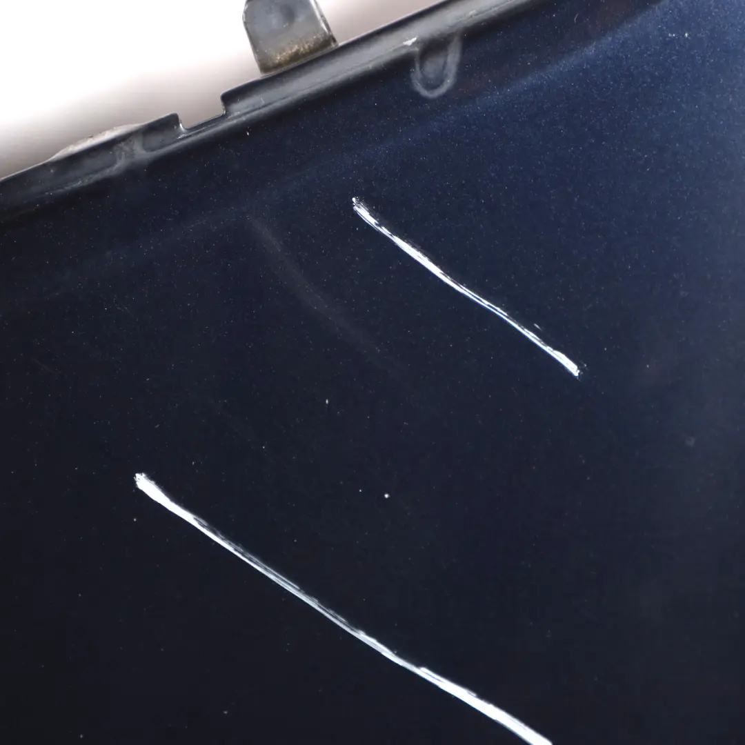 Hood Bonnet Trim Panel Tanzanite Blue Metallic - 359 to Mercedes ML W164 with Part number A1648800057 Mercedes ML W164 Hood Bonnet Trim Panel Tanzanite Blue Metallic - 359 - SKU A1648800057-TB - Part number A1648800057