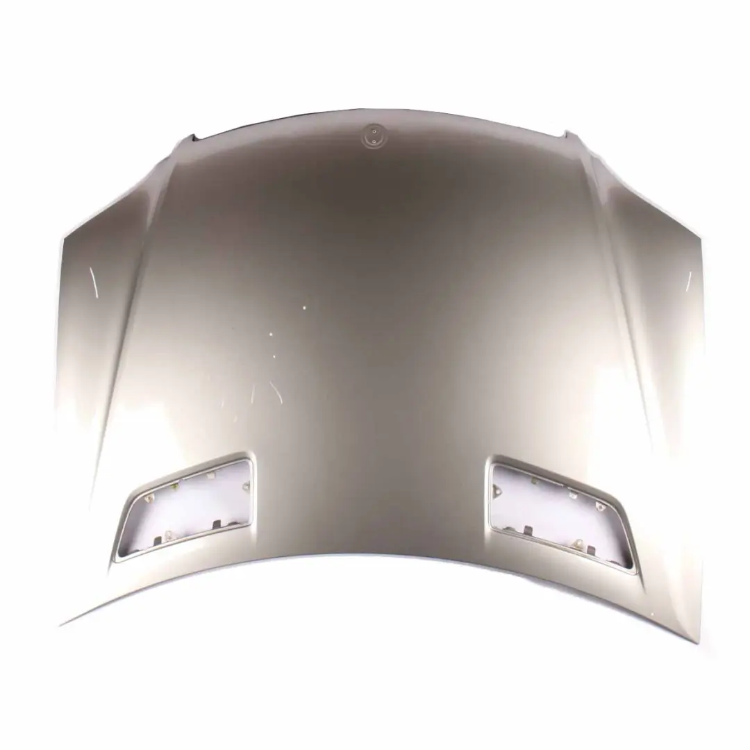 Hood Bonnet Trim Panel Cubanite Silver Metallic - 723 to Mercedes ML W164 with Part number A1648800557 Mercedes ML W164 Hood Bonnet Trim Panel Cubanite Silver Metallic - 723 - SKU A1648800557-CS - Part number A1648800557