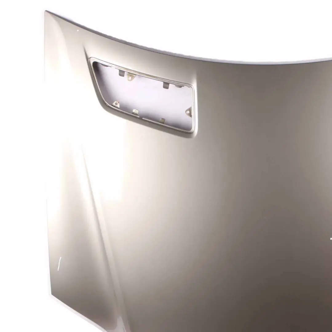 Hood Bonnet Trim Panel Cubanite Silver Metallic - 723 to Mercedes ML W164 with Part number A1648800557 Mercedes ML W164 Hood Bonnet Trim Panel Cubanite Silver Metallic - 723 - SKU A1648800557-CS - Part number A1648800557