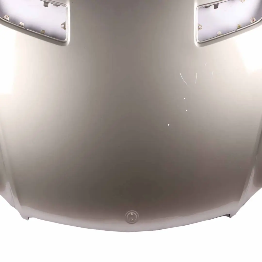 Hood Bonnet Trim Panel Cubanite Silver Metallic - 723 to Mercedes ML W164 with Part number A1648800557 Mercedes ML W164 Hood Bonnet Trim Panel Cubanite Silver Metallic - 723 - SKU A1648800557-CS - Part number A1648800557