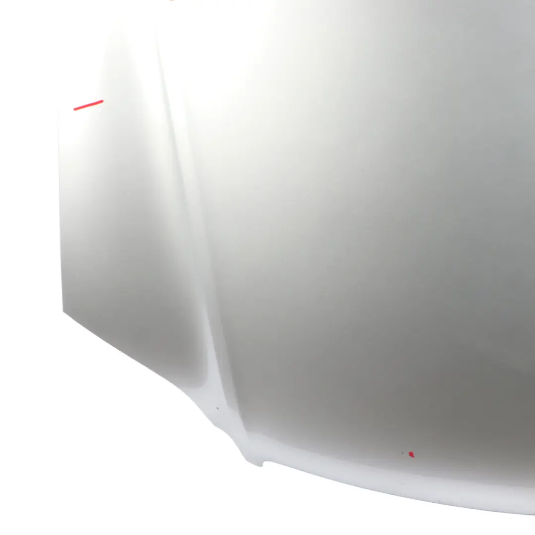 Hood Bonnet Trim Panel Iridium Silver Metallic - 775 to Mercedes ML W164 with Part number A1648800557 Mercedes ML W164 Hood Bonnet Trim Panel Iridium Silver Metallic - 775 - SKU A1648800557-IRS - Part number A1648800557