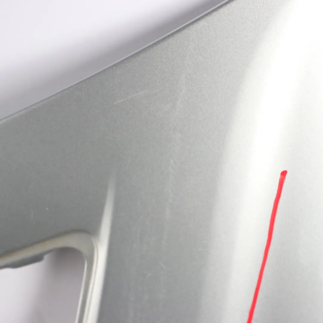 Mercedes ML W164 Hood Bonnet Trim Panel Iridium Silver Metallic - 775 - SKU A1648800557-IRS - Part number A1648800557