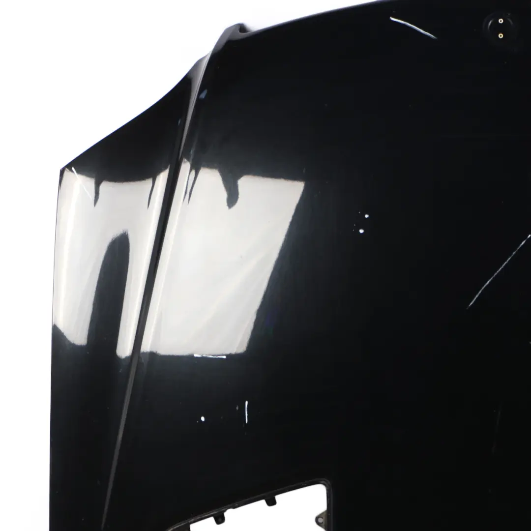 Mercedes ML W164 Hood Bonnet Trim Panel Obsidian Black Metallic - 197 - SKU A1648800557-OB - Part number A1648800557