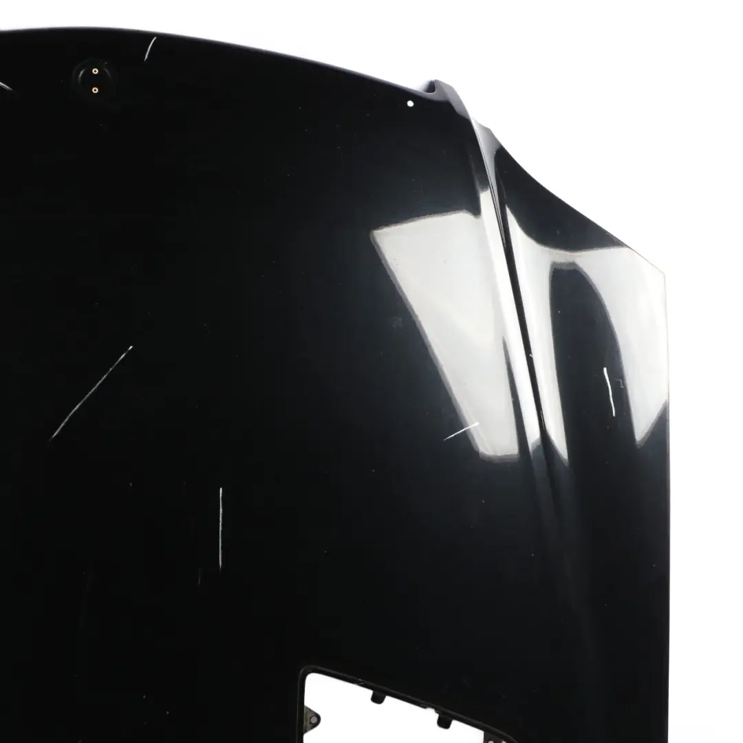 Hood Bonnet Trim Panel Obsidian Black Metallic - 197 to Mercedes ML W164 with Part number A1648800557 Mercedes ML W164 Hood Bonnet Trim Panel Obsidian Black Metallic - 197 - SKU A1648800557-OB - Part number A1648800557