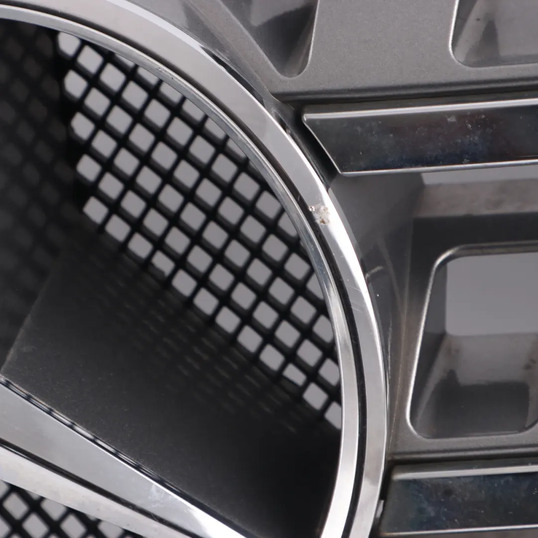 Mercedes W164 Front Radiator Grille AMG Trim Panel Silver Chrome - SKU A1648802585 - Part number A1648802585