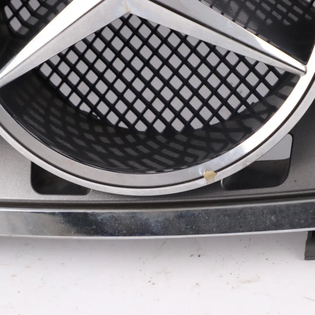 Mercedes W164 Front Radiator Grille AMG Trim Panel Silver Chrome - SKU A1648802585 - Part number A1648802585