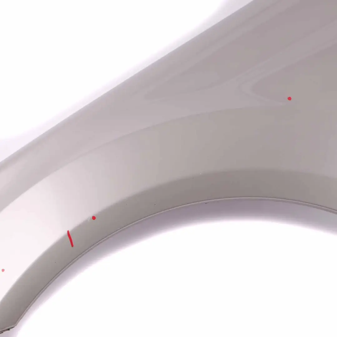 Side Panel Front Left N/S Wing Fender Cubanite Silver - 723 to Mercedes ML W164 with Part number A1648810101 Mercedes ML W164 Side Panel Front Left N/S Wing Fender Cubanite Silver - 723 - SKU A1648810101-CS - Part number A1648810101