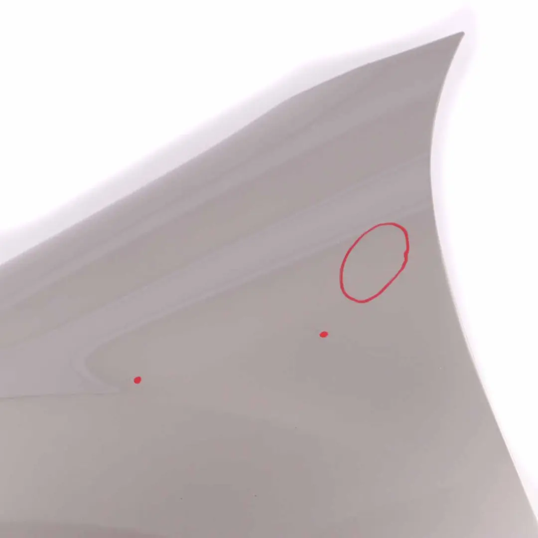 Side Panel Front Left N/S Wing Fender Cubanite Silver - 723 to Mercedes ML W164 with Part number A1648810101 Mercedes ML W164 Side Panel Front Left N/S Wing Fender Cubanite Silver - 723 - SKU A1648810101-CS - Part number A1648810101