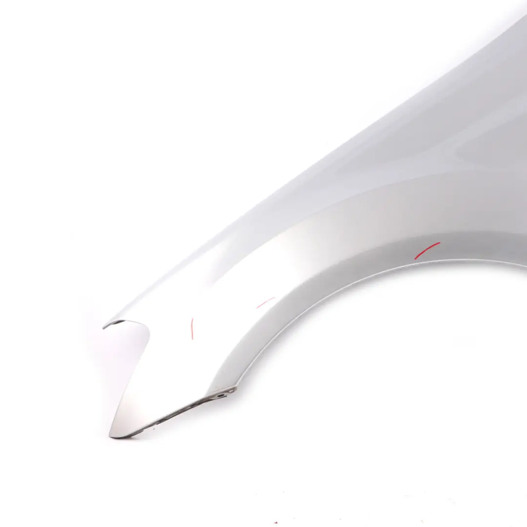 Side Panel Front Left N/S Wing Fender Iridium Silver - 775 to Mercedes ML W164 with Part number A1648810101 Mercedes ML W164 Side Panel Front Left N/S Wing Fender Iridium Silver - 775 - SKU A1648810101-IRS - Part number A1648810101
