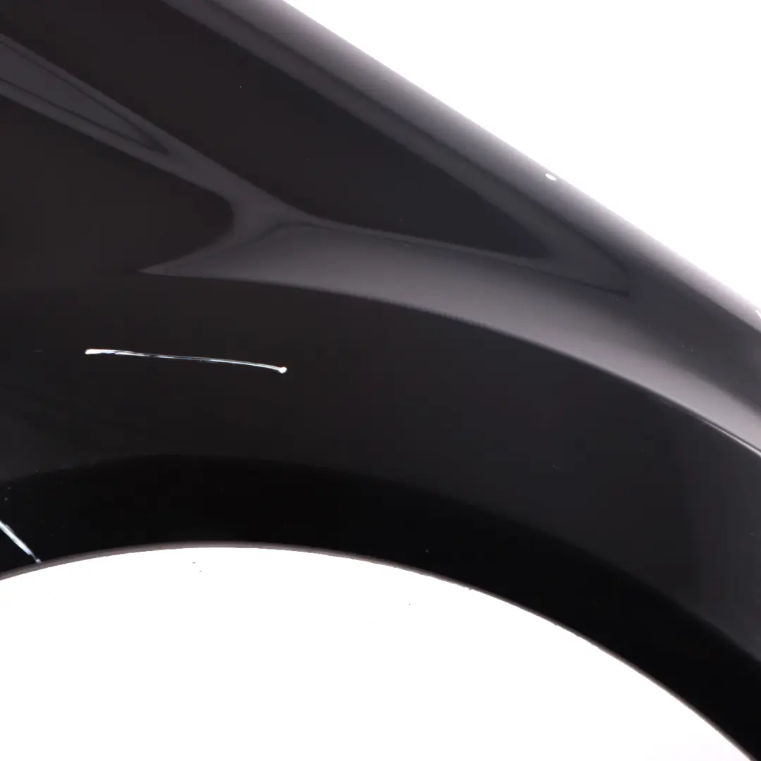 Side Panel Front Right O/S Wing Fender Obsidian Black - 197 to Mercedes ML W164 with Part number A1648810201 Mercedes ML W164 Side Panel Front Right O/S Wing Fender Obsidian Black - 197 - SKU A1648810201-OB - Part number A1648810201