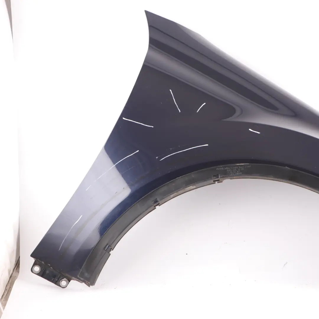 Side Panel Front Right O/S Wing Fender Tanzanite Blue - 359 to Mercedes ML W164 with Part number A1648810201 Mercedes ML W164 Side Panel Front Right O/S Wing Fender Tanzanite Blue - 359 - SKU A1648810201-TB1 - Part number A1648810201