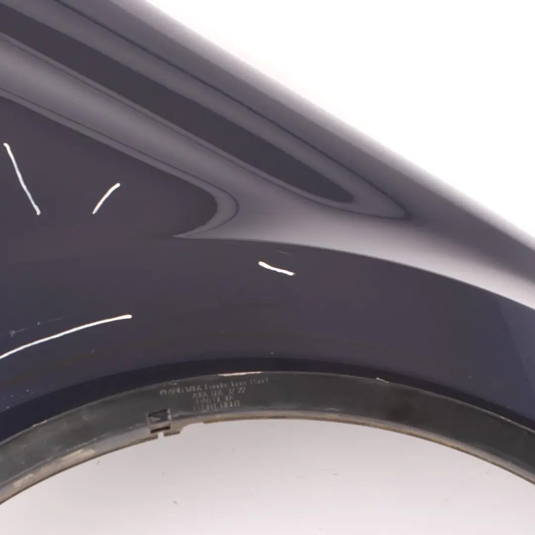 Side Panel Front Right O/S Wing Fender Tanzanite Blue - 359 to Mercedes ML W164 with Part number A1648810201 Mercedes ML W164 Side Panel Front Right O/S Wing Fender Tanzanite Blue - 359 - SKU A1648810201-TB1 - Part number A1648810201