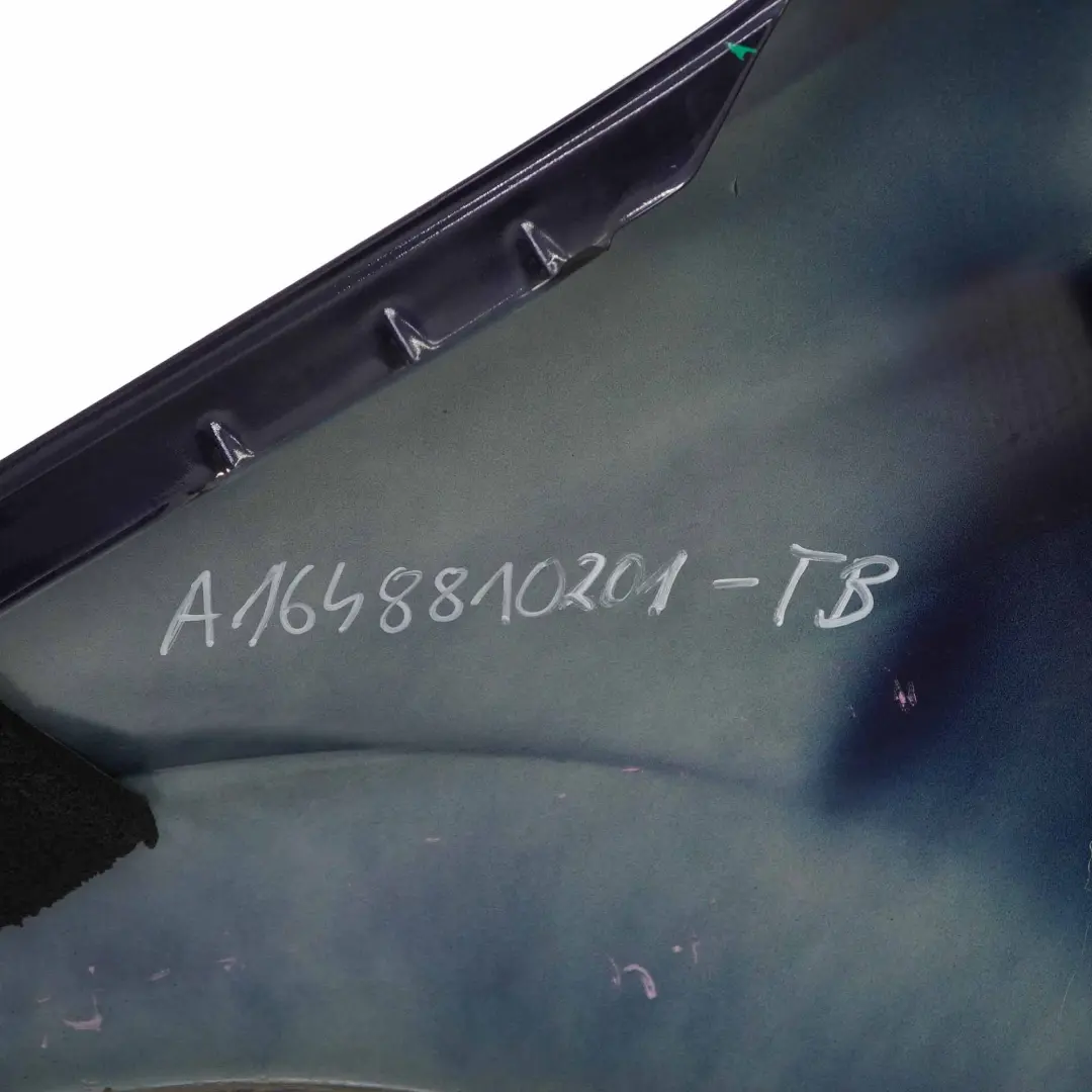 Mercedes ML W164 Side Panel Front Right O/S Wing Fender Tanzanite Blue - 359 - SKU A1648810201-TB - Part number A1648810201