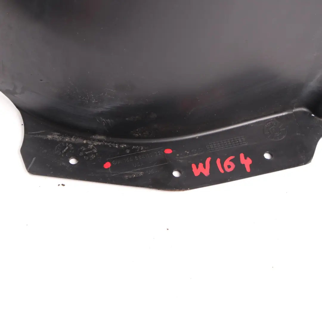 Front Wheel Arch Right O/S Complete Trim Rear Section Panel to Mercedes ML W164 with Part number A1648841022 Mercedes ML W164 Front Wheel Arch Right O/S Complete Trim Rear Section Panel - SKU A1648841022-1 - Part number A1648841022