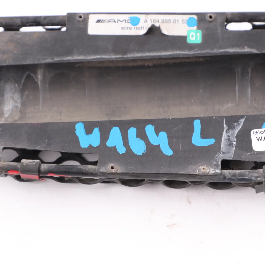 Mercedes W164 Front Bumper Lower Grille Left N/S AMG Styling Trim - SKU A1648850153 - Part number A1648850153