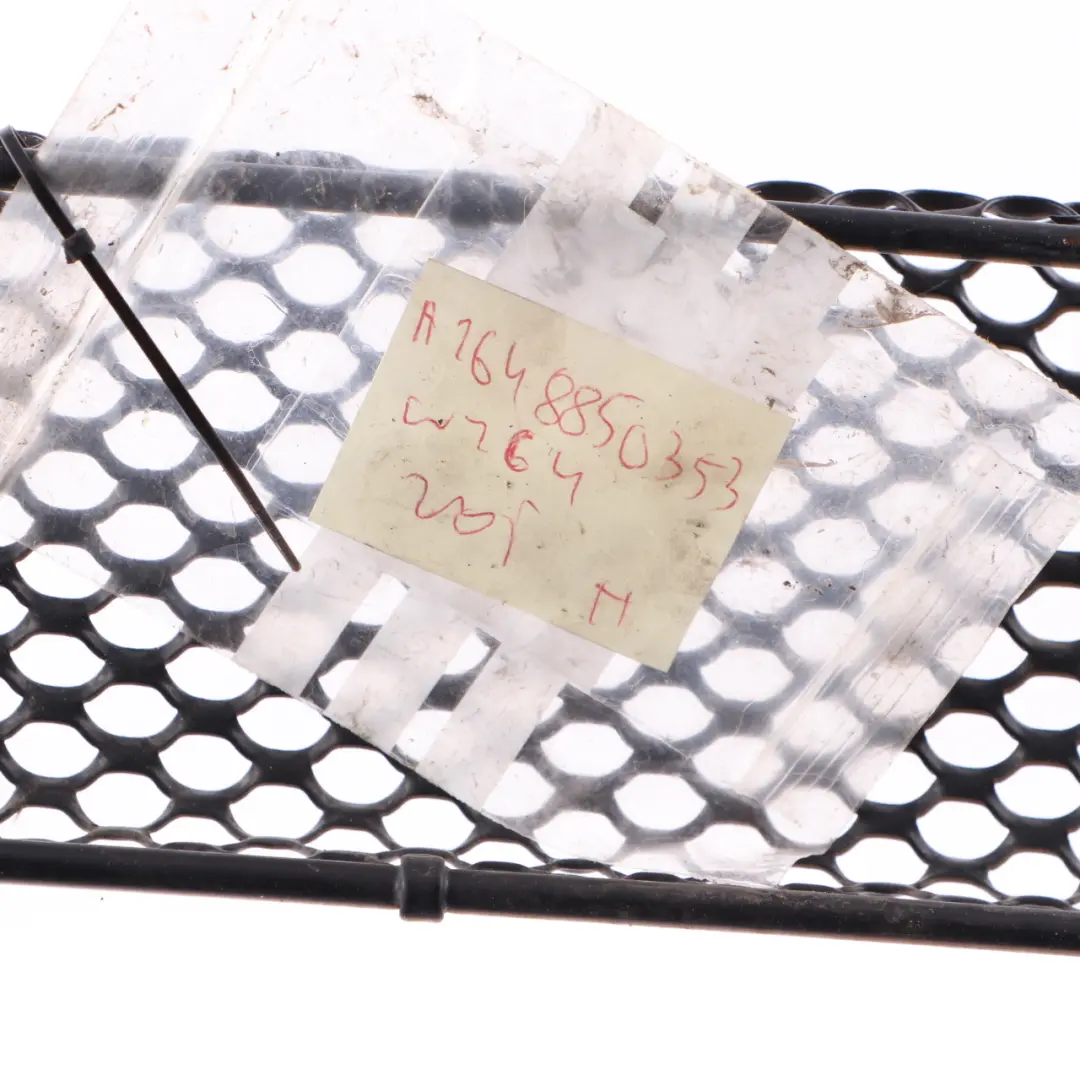 Bumper Grille AMG Front Centre Grid Upper Trim Panel to Mercedes W164 with Part number A1648850353 Mercedes W164 Bumper Grille AMG Front Centre Grid Upper Trim Panel - SKU A1648850353 - Part number A1648850353