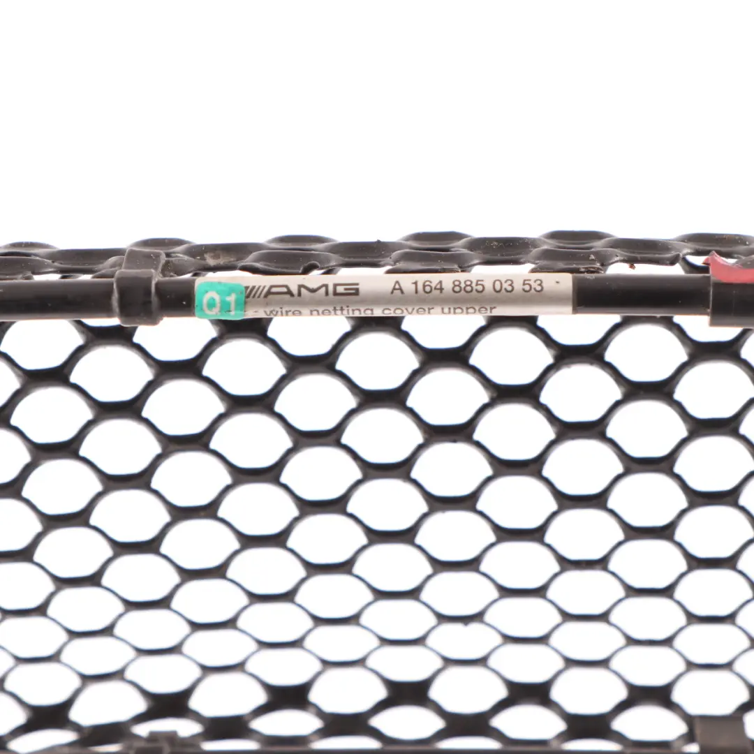 Bumper Grille AMG Front Centre Grid Upper Trim Panel to Mercedes W164 with Part number A1648850353 Mercedes W164 Bumper Grille AMG Front Centre Grid Upper Trim Panel - SKU A1648850353 - Part number A1648850353