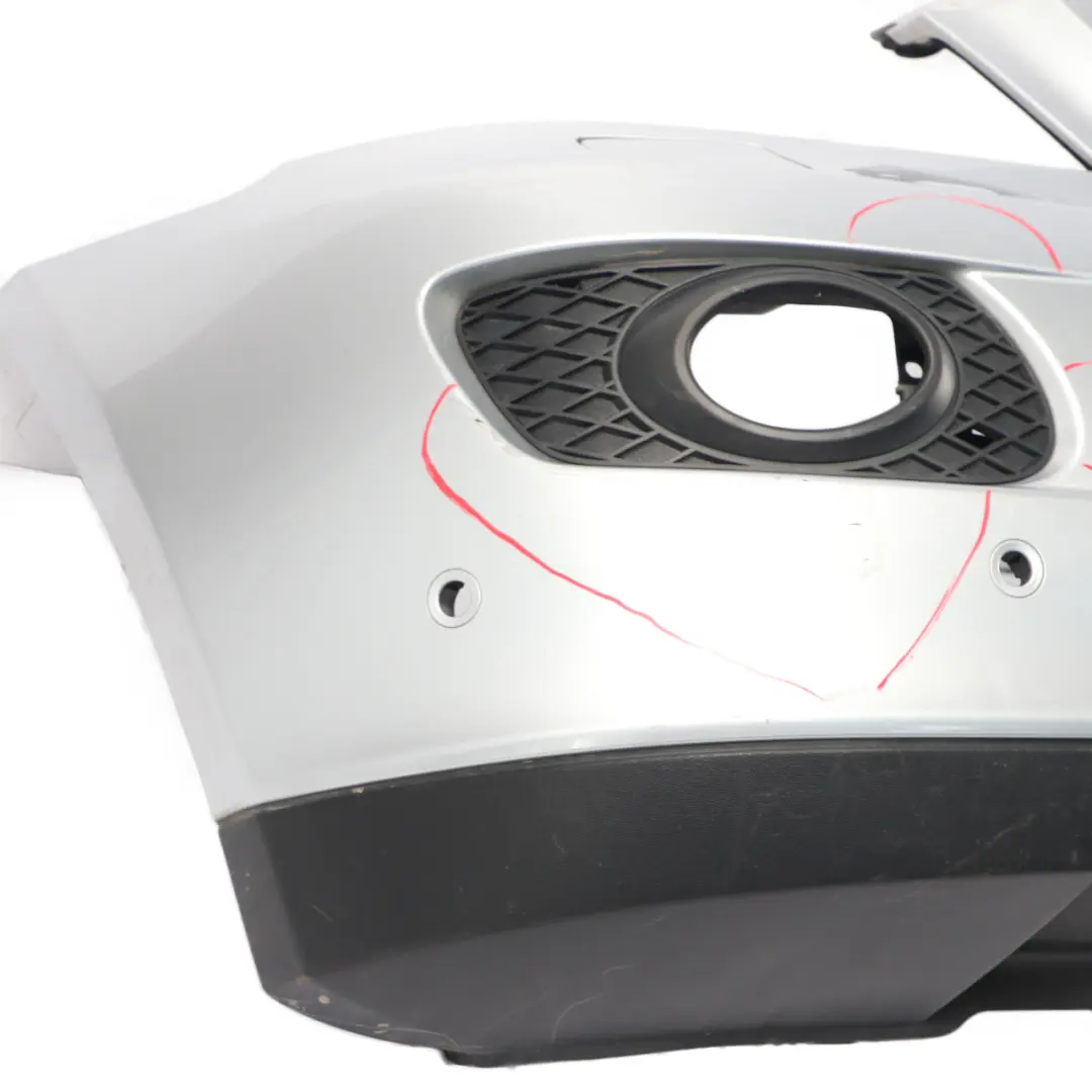 Front Bumper Trim Parktronic Iridium Silver Metallic - 775 to Mercedes ML W164 with Part number A1648854625 Mercedes ML W164 Front Bumper Trim Parktronic Iridium Silver Metallic - 775 - SKU A1648851225-IRS - Part number A1648854625