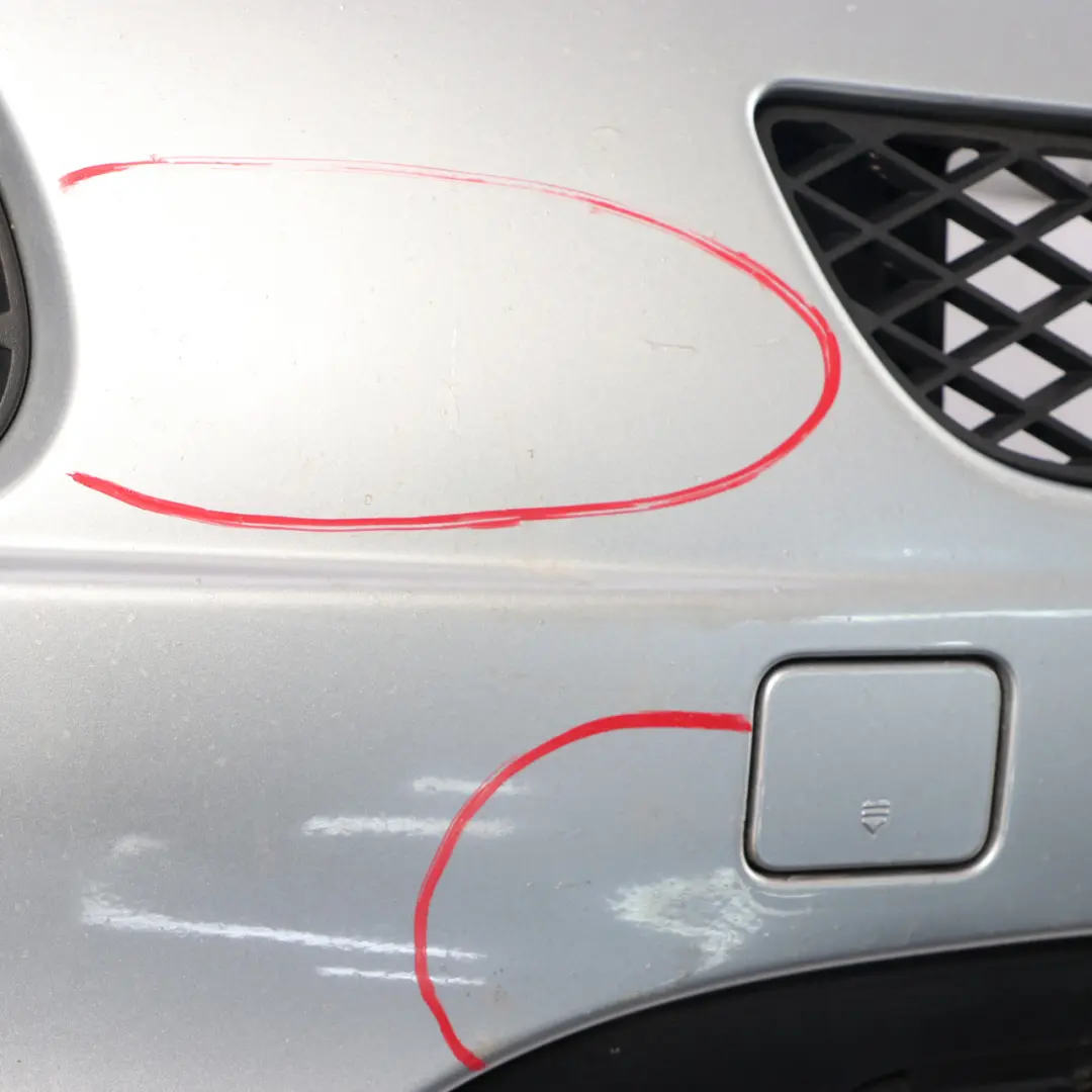 Front Bumper Trim Parktronic Iridium Silver Metallic - 775 to Mercedes ML W164 with Part number A1648854625 Mercedes ML W164 Front Bumper Trim Parktronic Iridium Silver Metallic - 775 - SKU A1648851225-IRS - Part number A1648854625