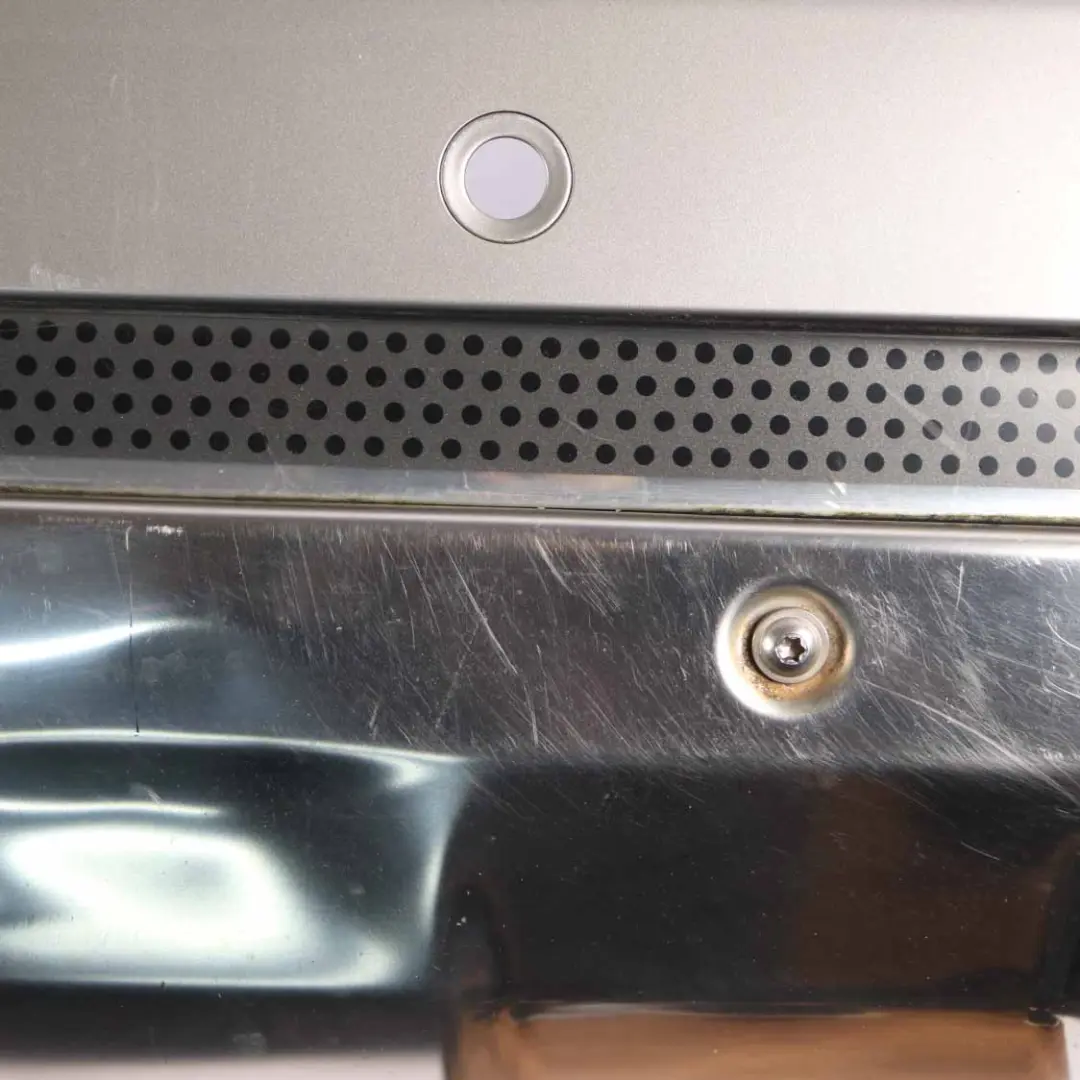 Mercedes ML W164 Rear Bumper PDC Trim Panel Iridium Cubanite Silver - 723 - SKU A1648854225-CS - Part number A1648854225