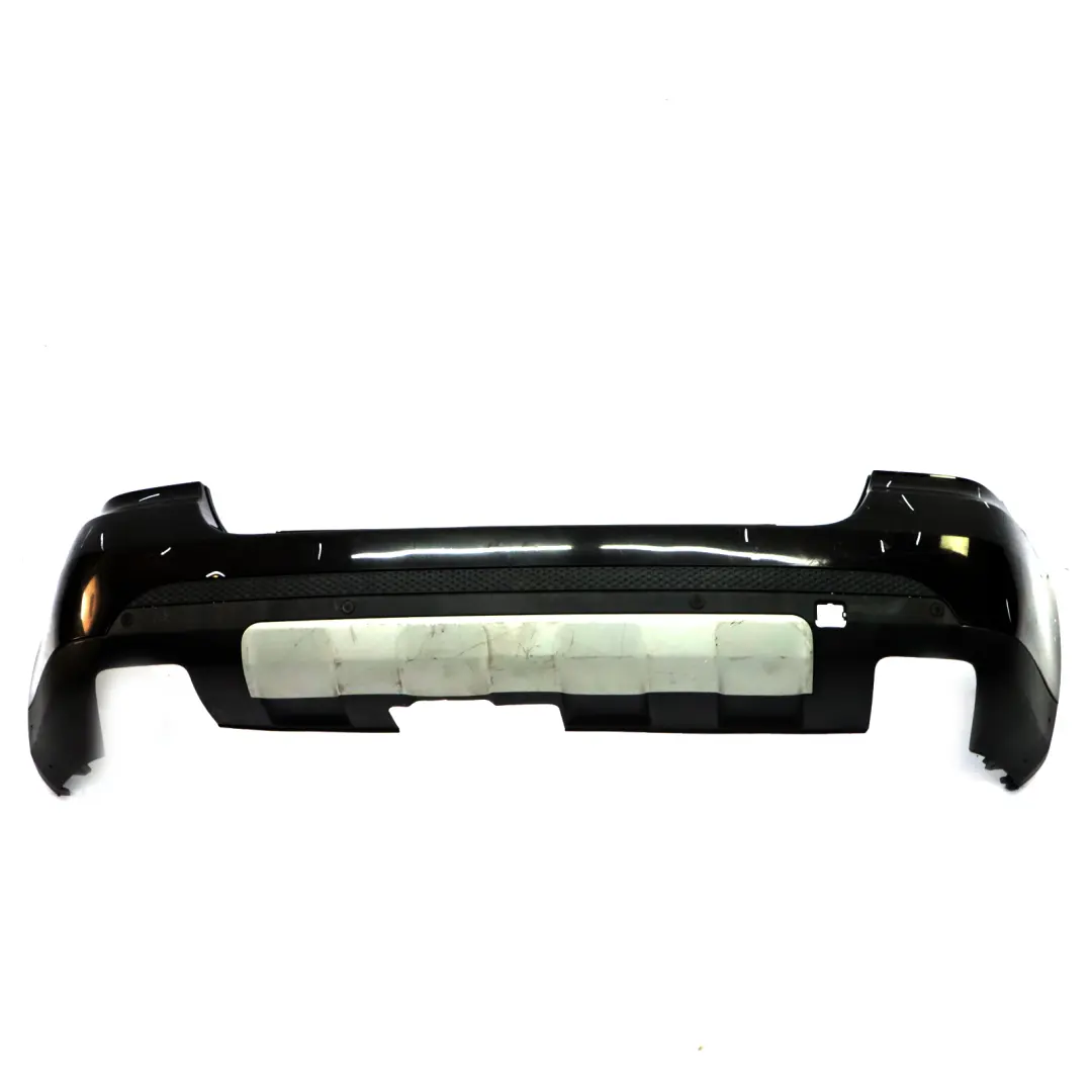 Bumper ML63 AMG Trim Panel Obsidian Black - 197 to Mercedes W164 Rear with Part number A1648854225 Mercedes W164 Rear Bumper ML63 AMG Trim Panel Obsidian Black - 197 - SKU A1648854225-OB - Part number A1648854225