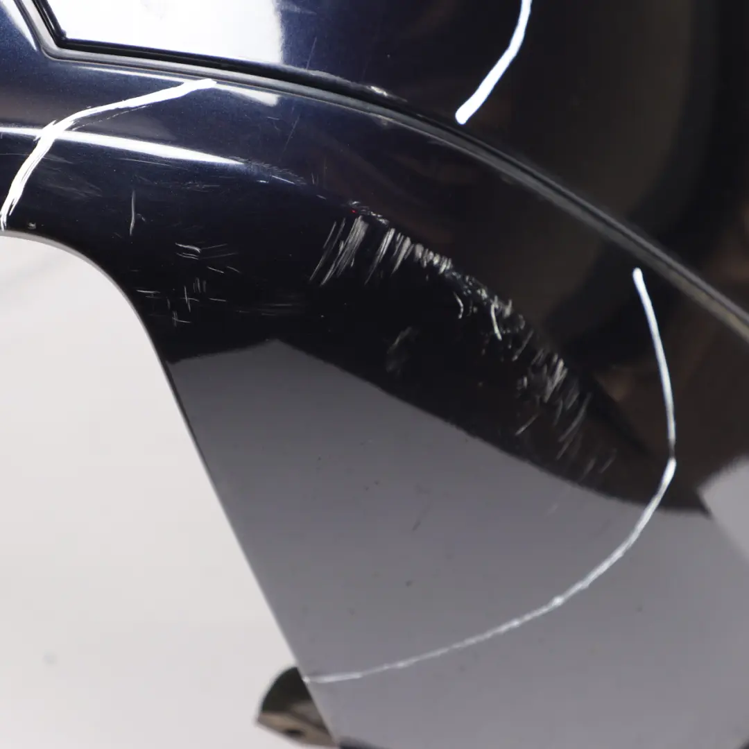 Bumper ML63 AMG Trim Panel Tanzanite Blue Metallic - 359 to Mercedes W164 Rear with Part number A1648854225 Mercedes W164 Rear Bumper ML63 AMG Trim Panel Tanzanite Blue Metallic - 359 - SKU A1648854225-TB - Part number A1648854225