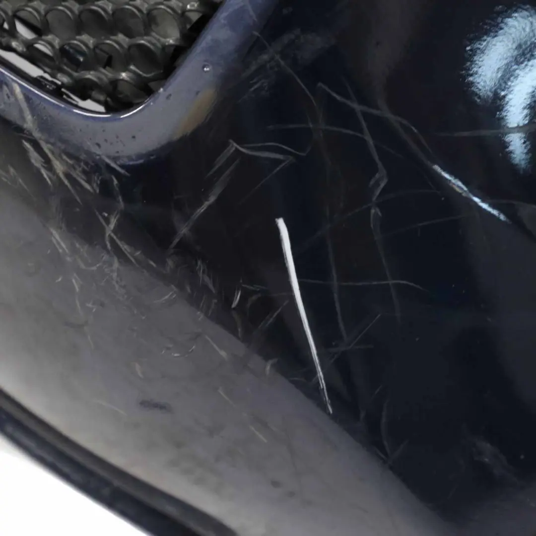 Front Bumper Trim Parktronic Tanzanite Blue Metallic - 359 to Mercedes ML W164 with Part number A1648854625 Mercedes ML W164 Front Bumper Trim Parktronic Tanzanite Blue Metallic - 359 - SKU A1648854625-TB - Part number A1648854625