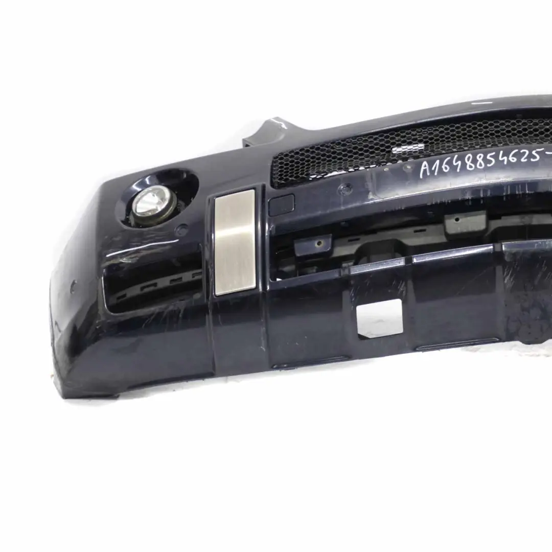 Mercedes ML W164 Front Bumper Trim Parktronic Tanzanite Blue Metallic - 359 - SKU A1648854625-TB - Part number A1648854625