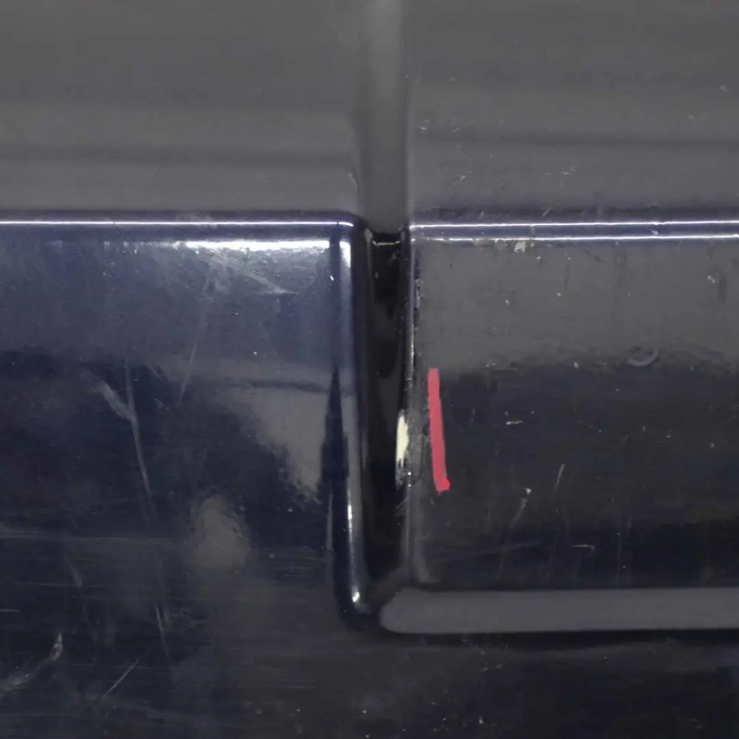 Mercedes W164 AMG Rear Bumper Lower Diffuser Trim Panel Cover Tanzanite Blue 359 - SKU A1648854725-TB - Part number A1648854725