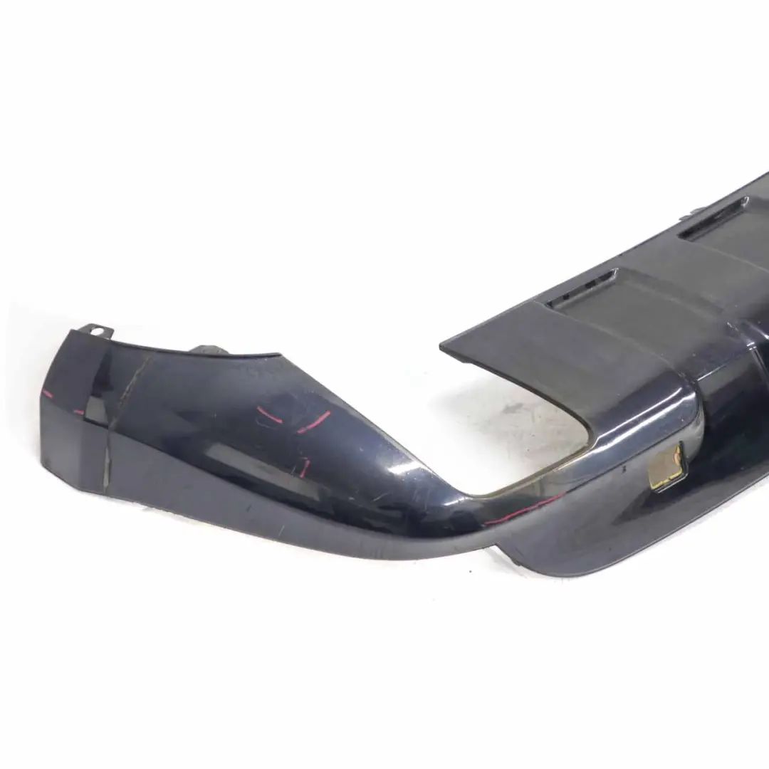 Bumper Lower Diffuser Trim Panel Cover Tanzanite Blue 359 to Mercedes W164 AMG Rear with Part number A1648854725 Mercedes W164 AMG Rear Bumper Lower Diffuser Trim Panel Cover Tanzanite Blue 359 - SKU A1648854725-TB - Part number A1648854725