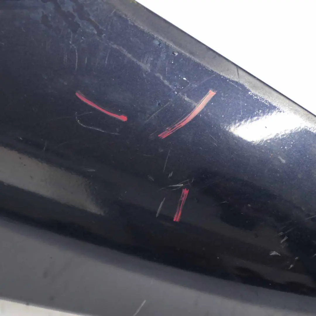 Mercedes W164 AMG Rear Bumper Lower Diffuser Trim Panel Cover Tanzanite Blue 359 - SKU A1648854725-TB - Part number A1648854725