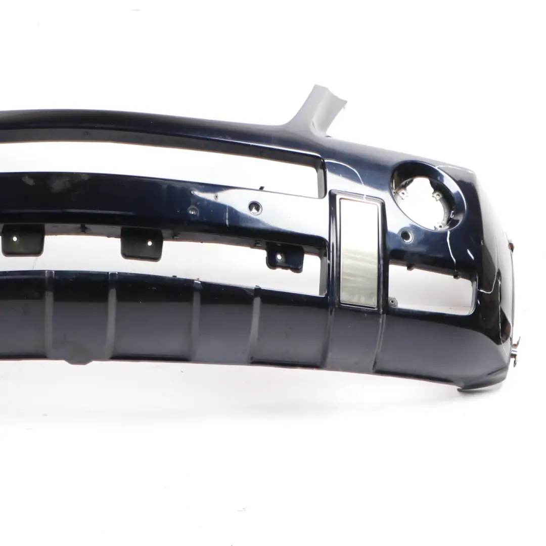 Front Bumper Trim AMG Parktronic Tanzanite Blue Metallic 359 to Mercedes W164 ML 63 with Part number A1648856025 Mercedes W164 ML 63 Front Bumper Trim AMG Parktronic Tanzanite Blue Metallic 359 - SKU A1648856025-TB - Part number A1648856025