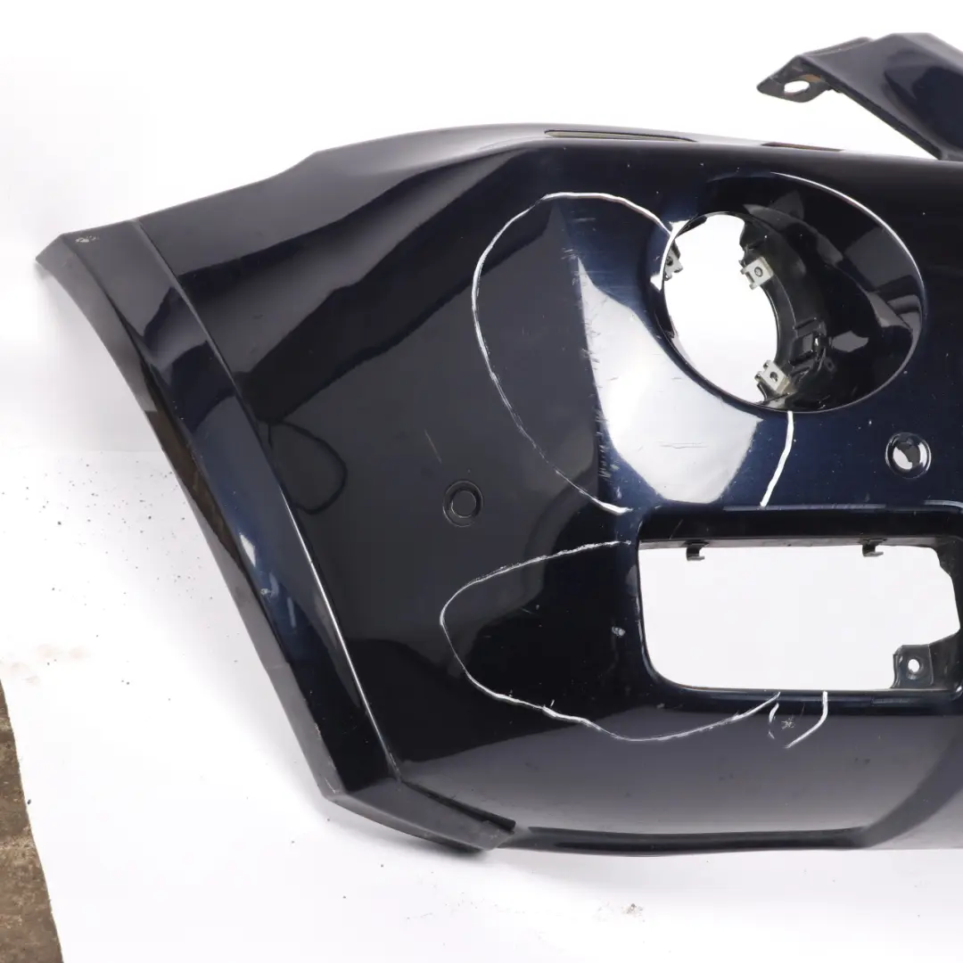 Mercedes W164 ML 63 Front Bumper Trim AMG Parktronic Tanzanite Blue Metallic 359 - SKU A1648856025-TB - Part number A1648856025