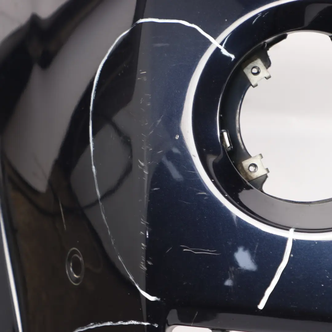 Mercedes W164 ML 63 Front Bumper Trim AMG Parktronic Tanzanite Blue Metallic 359 - SKU A1648856025-TB - Part number A1648856025