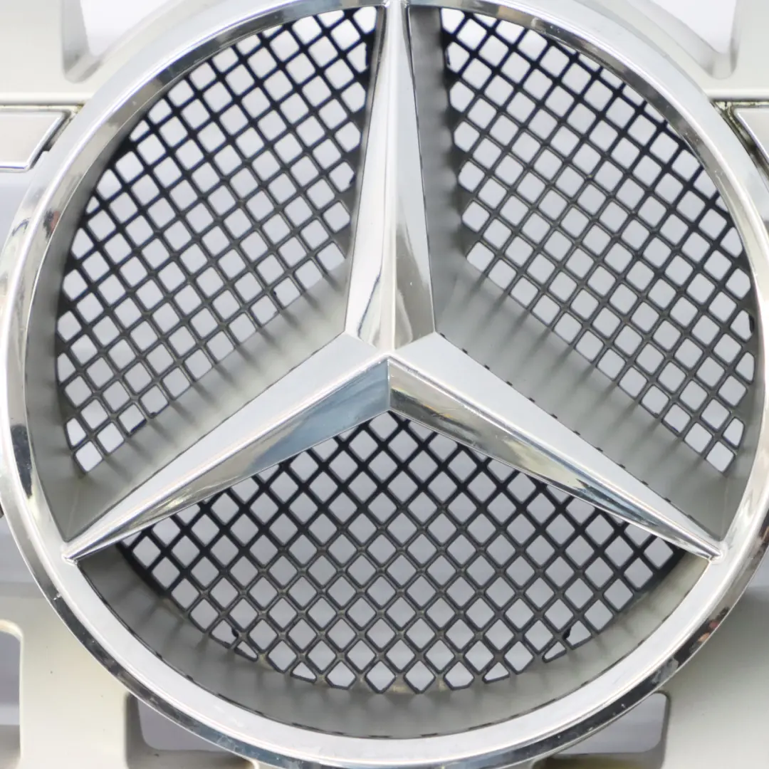  Kühlergrill Mercedes ML W164 Kühlergrillabdeckung Aluminium Silber - SKU A1648880141 - Teilenummer A1648801085
