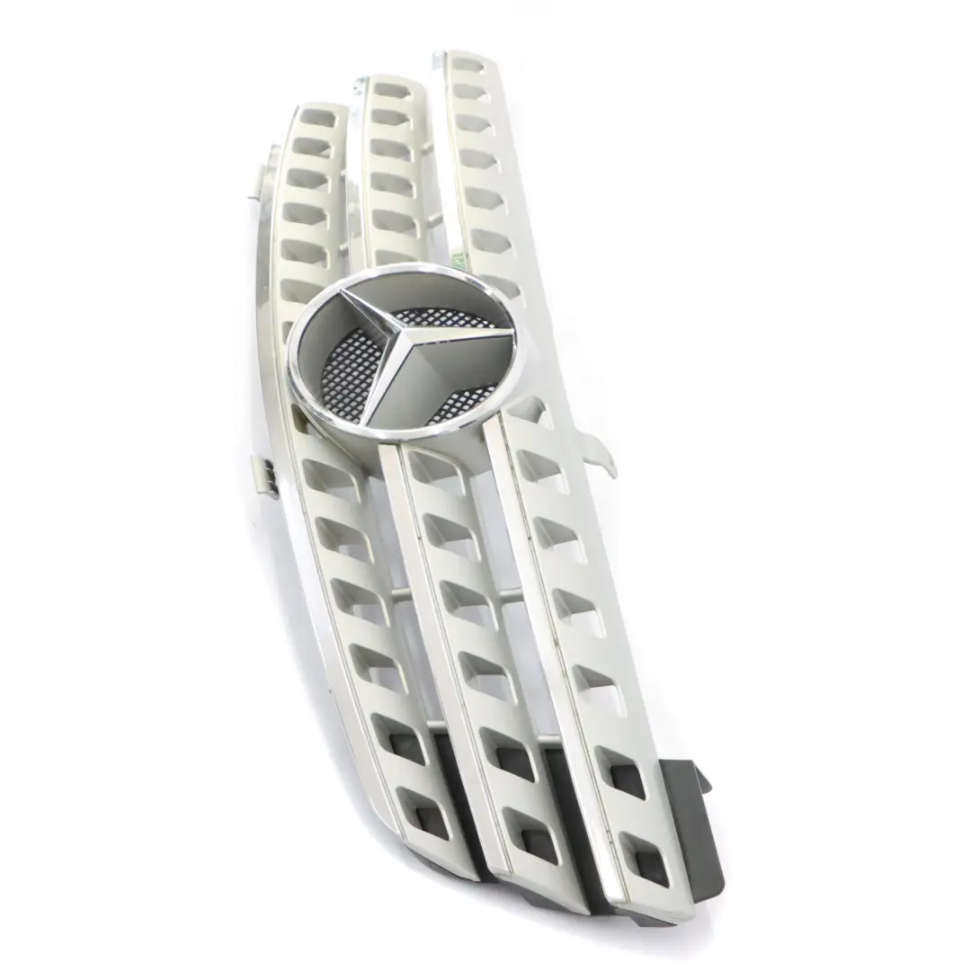 Mercedes ML W164 Grill Atrapa Chłodnicy Srebrna Aluminium - SKU A1648880141 - Numer Części A1648801085